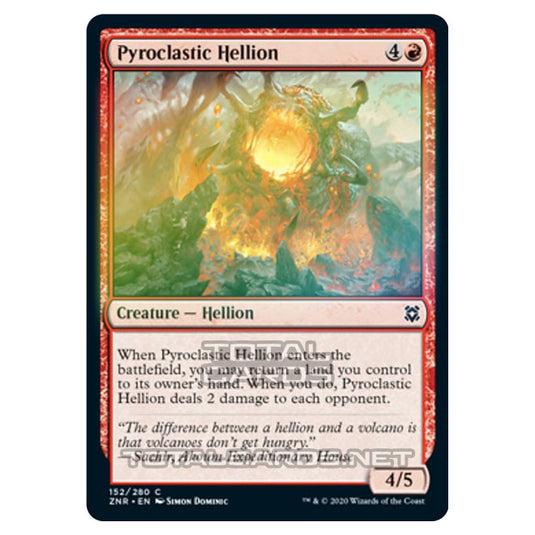 Magic The Gathering - Zendikar Rising - Pyroclastic Hellion - 152/391 (Foil)