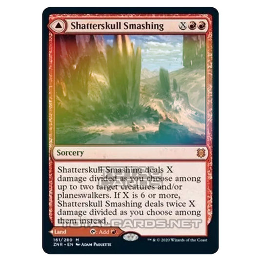 Magic The Gathering - Zendikar Rising - Shatterskull Smashing // Shatterskull, the Hammer Pass - 161/391 (Foil)