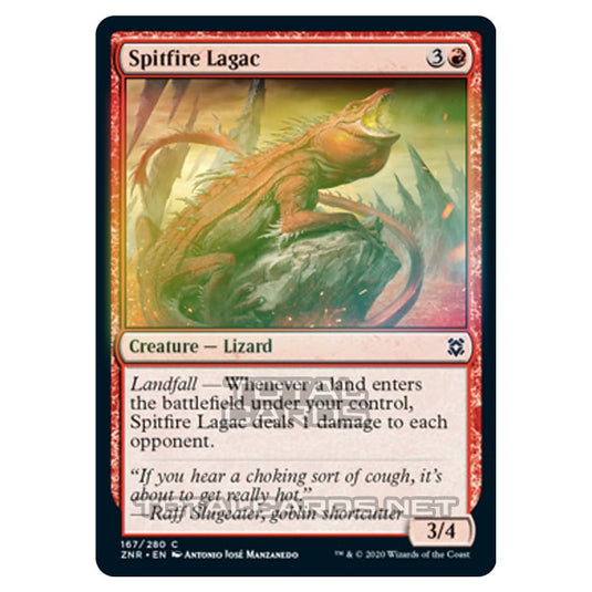 Magic The Gathering - Zendikar Rising - Spitfire Lagac - 167/391 (Foil)