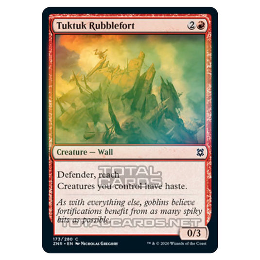 Magic The Gathering - Zendikar Rising - Tuktuk Rubblefort - 173/391 (Foil)