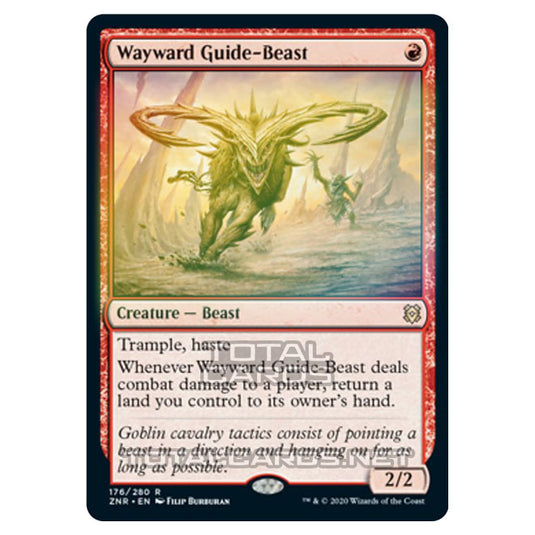 Magic The Gathering - Zendikar Rising - Wayward Guide-Beast - 176/391 (Foil)