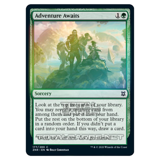 Magic The Gathering - Zendikar Rising - Adventure Awaits - 177/391 (Foil)