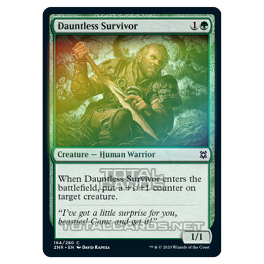 Magic The Gathering - Zendikar Rising - Dauntless Survivor - 184/391 (Foil)