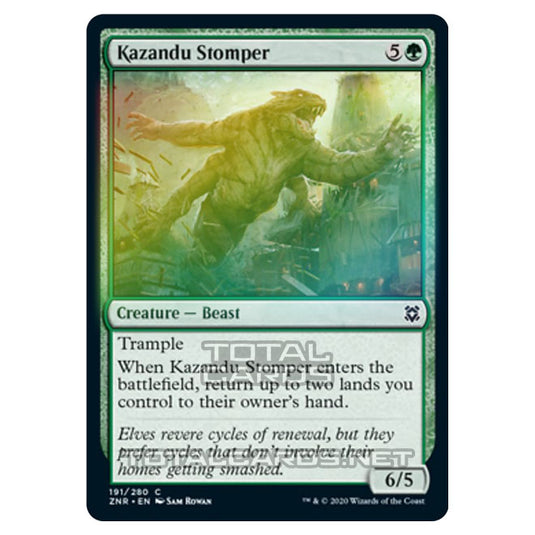 Magic The Gathering - Zendikar Rising - Kazandu Stomper - 191/391 (Foil)