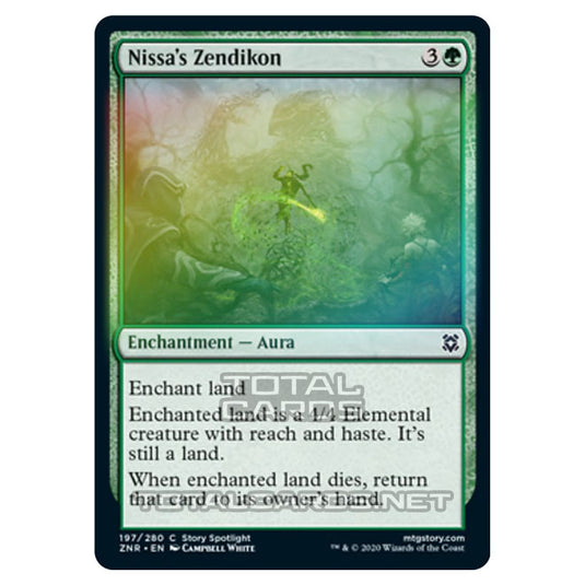 Magic The Gathering - Zendikar Rising - Nissa's Zendikon - 197/391 (Foil)