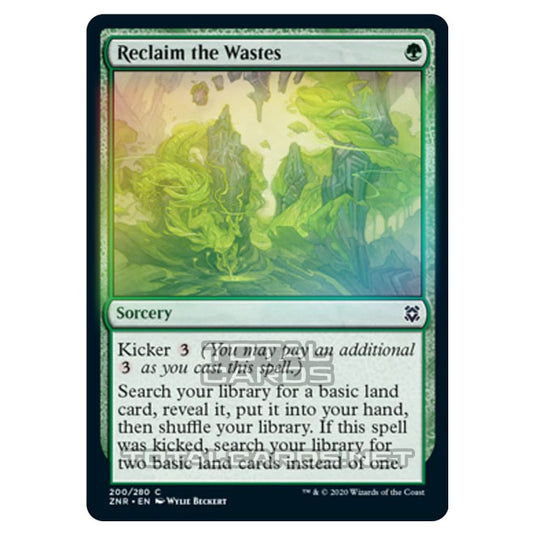 Magic The Gathering - Zendikar Rising - Reclaim the Wastes - 200/391 (Foil)