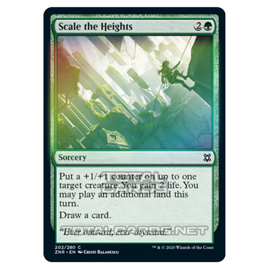 Magic The Gathering - Zendikar Rising - Scale the Heights - 202/391 (Foil)