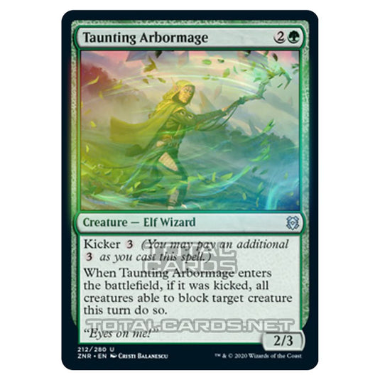 Magic The Gathering - Zendikar Rising - Taunting Arbormage - 212/391 (Foil)