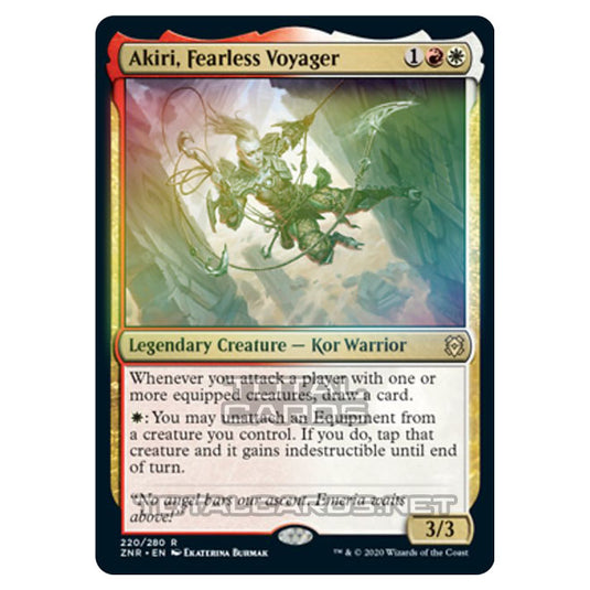 Magic The Gathering - Zendikar Rising - Akiri, Fearless Voyager - 220/391 (Foil)