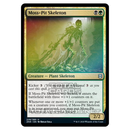 Magic The Gathering - Zendikar Rising - Moss-Pit Skeleton - 228/391 (Foil)