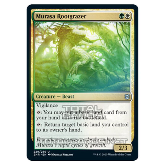 Magic The Gathering - Zendikar Rising - Murasa Rootgrazer - 229/391 (Foil)