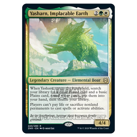 Magic The Gathering - Zendikar Rising - Yasharn, Implacable Earth - 240/391 (Foil)