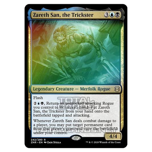 Magic The Gathering - Zendikar Rising - Zareth San, the Trickster - 242/391 (Foil)