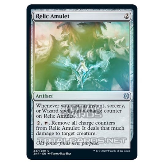 Magic The Gathering - Zendikar Rising - Relic Amulet - 247/391 (Foil)