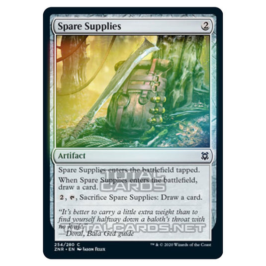 Magic The Gathering - Zendikar Rising - Spare Supplies - 254/391 (Foil)