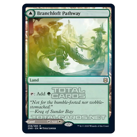 Magic The Gathering - Zendikar Rising - Branchloft Pathway // Boulderloft Pathway - 258/391 (Foil)