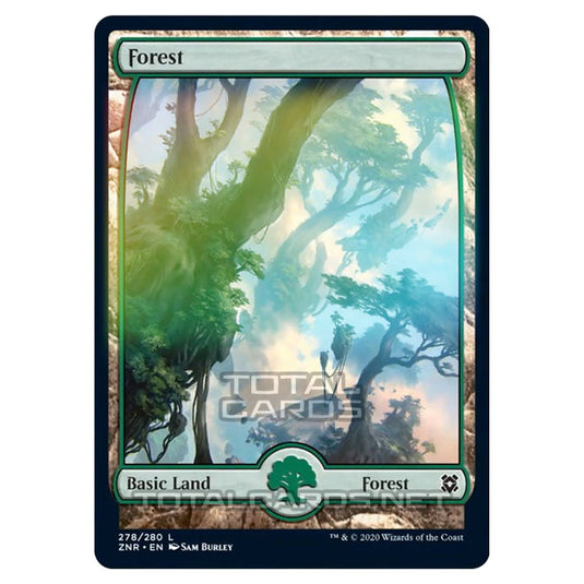 Magic The Gathering - Zendikar Rising - Forest - 278/391 (Foil)