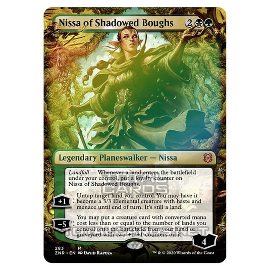 Magic The Gathering - Zendikar Rising - Nissa of Shadowed Boughs - 283/391 (Foil)