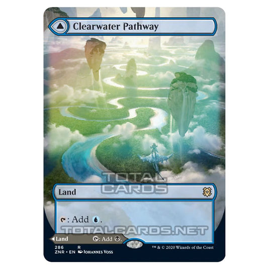 Magic The Gathering - Zendikar Rising - Clearwater Pathway // Murkwater Pathway - 286/391 (Foil)