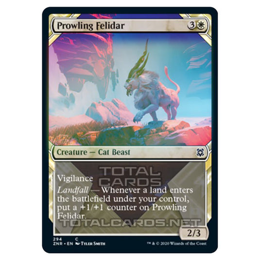 Magic The Gathering - Zendikar Rising - Prowling Felidar - 294/391 (Foil)