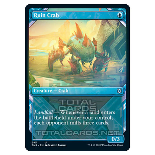 Magic The Gathering - Zendikar Rising - Ruin Crab - 295/391 (Foil)