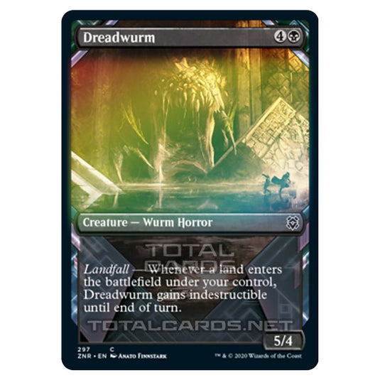 Magic The Gathering - Zendikar Rising - Dreadwurm - 297/391 (Foil)