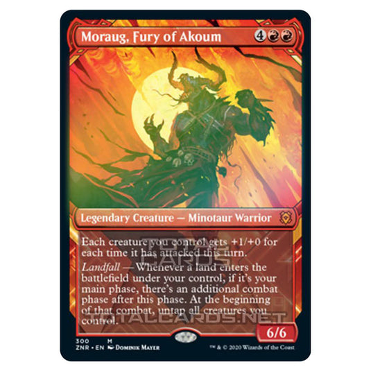 Magic The Gathering - Zendikar Rising - Moraug, Fury of Akoum - 300/391 (Foil)