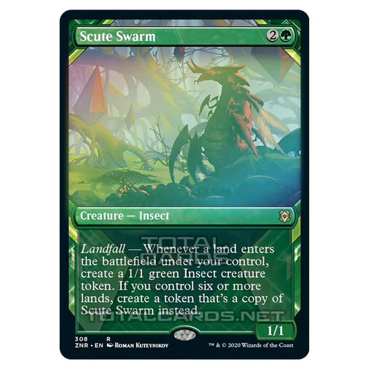 Magic The Gathering - Zendikar Rising - Scute Swarm - 308/391 (Foil)