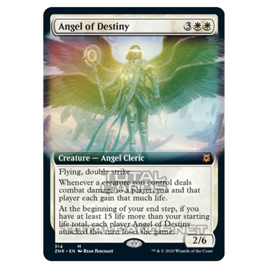 Magic The Gathering - Zendikar Rising - Angel of Destiny - 314/391 (Foil)