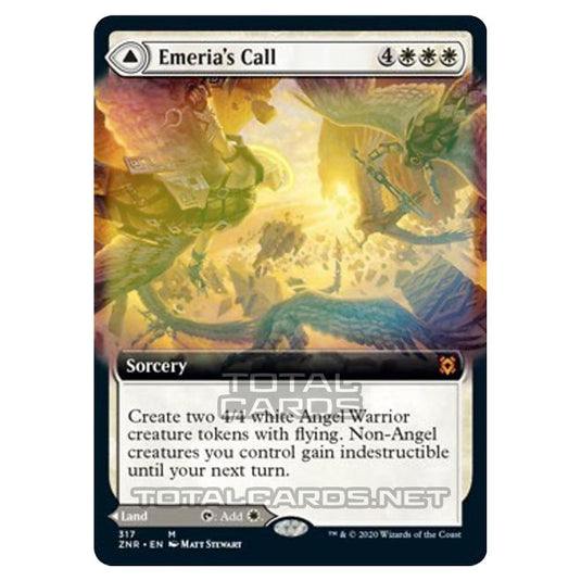 Magic The Gathering - Zendikar Rising - Emeria's Call // Emeria, Shattered Skyclave - 317/391 (Foil)