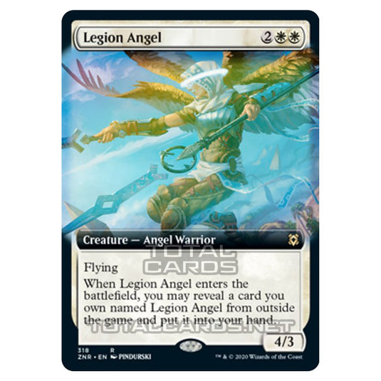 Magic The Gathering - Zendikar Rising - Legion Angel - 318/391 (Foil)