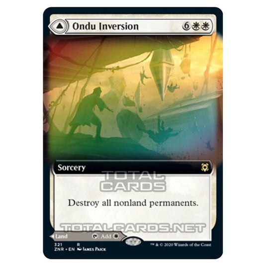 Magic The Gathering - Zendikar Rising - Ondu Inversion // Ondu Skyruins - 321/391 (Foil)