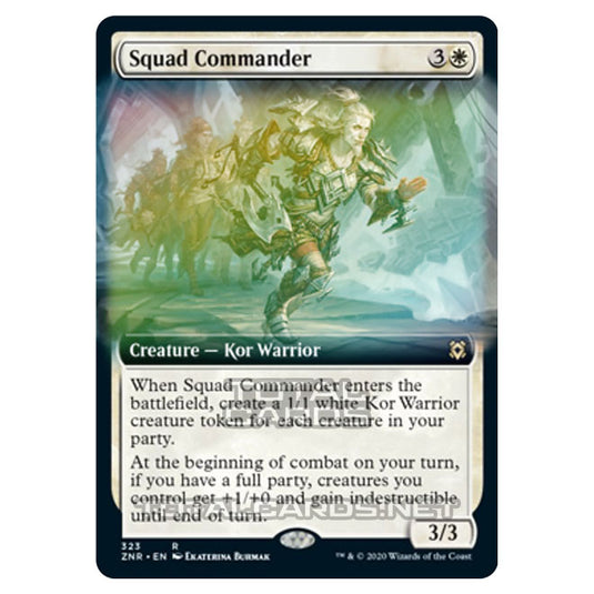 Magic The Gathering - Zendikar Rising - Squad Commander - 323/391 (Foil)