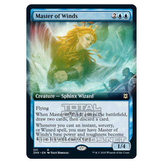 Magic The Gathering - Zendikar Rising - Master of Winds - 331/391 (Foil)