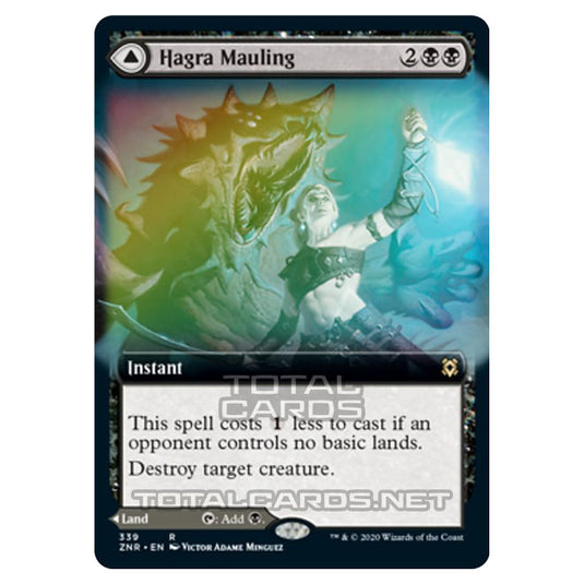 Magic The Gathering - Zendikar Rising - Hagra Mauling // Hagra Broodpit - 339/391 (Foil)