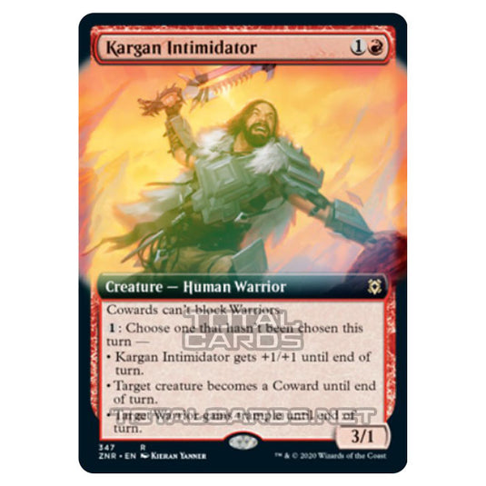 Magic The Gathering - Zendikar Rising - Kargan Intimidator - 347/391 (Foil)