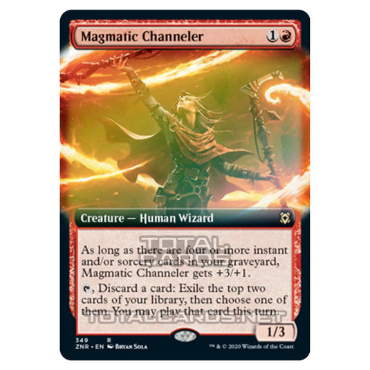 Magic The Gathering - Zendikar Rising - Magmatic Channeler - 349/391 (Foil)