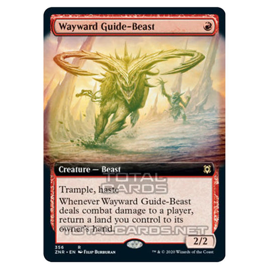 Magic The Gathering - Zendikar Rising - Wayward Guide-Beast - 356/391 (Foil)