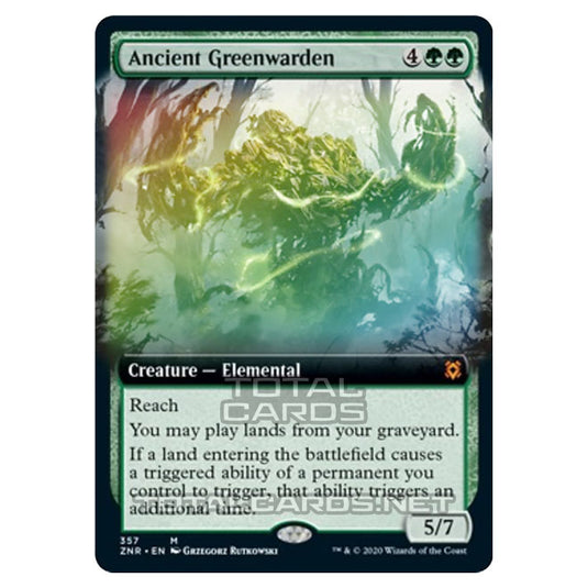 Magic The Gathering - Zendikar Rising - Ancient Greenwarden - 357/391 (Foil)