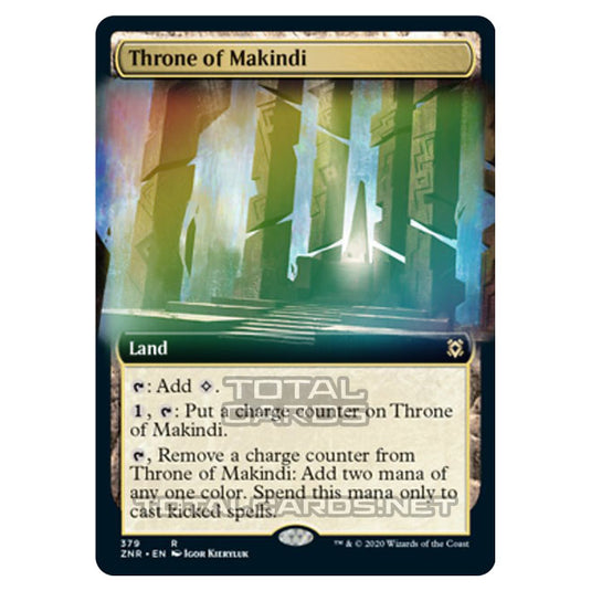 Magic The Gathering - Zendikar Rising - Throne of Makindi - 379/391 (Foil)
