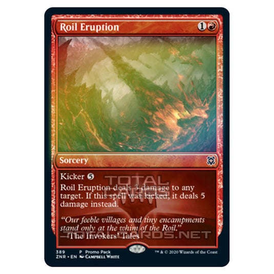Magic The Gathering - Zendikar Rising - Roil Eruption - 389/391 (Foil)