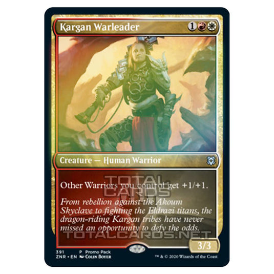 Magic The Gathering - Zendikar Rising - Kargan Warleader - 391/391 (Foil)