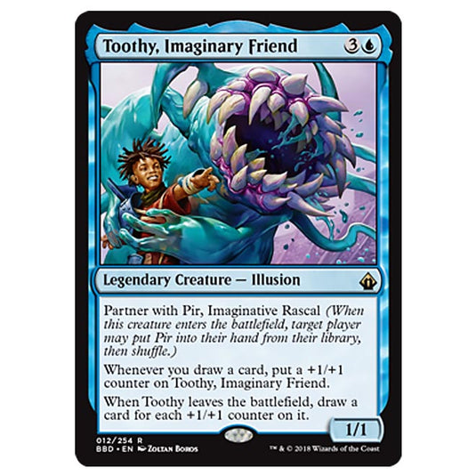 Magic The Gathering - Battlebond - Toothy, Imaginary Friend - 12/254