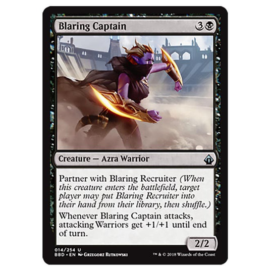 Magic The Gathering - Battlebond - Blaring Captain - 14/254