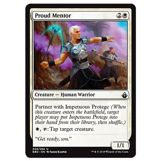 Magic The Gathering - Battlebond - Proud Mentor - 20/254