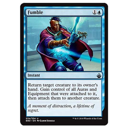 Magic The Gathering - Battlebond - Fumble - 34/254 Magic The Gathering - Battlebond - Fumble - 34/254