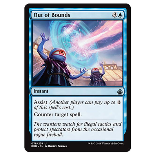 Magic The Gathering - Battlebond - Out of Bounds - 38/254