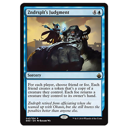 Magic The Gathering - Battlebond - Zndrsplt’s Judgment - 43/254