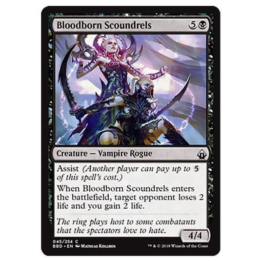 Magic The Gathering - Battlebond - Bloodborn Scoundrels - 45/254