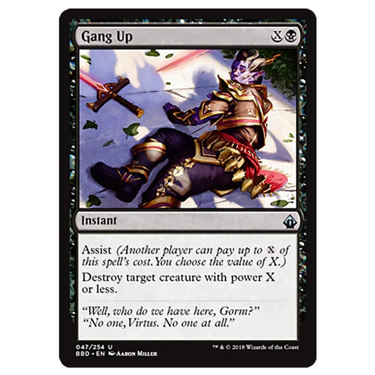 Magic The Gathering - Battlebond - Gang Up - 47/254